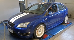 Ford Focus MK2 RS 2,5 Turbó 305 LE chiptuning