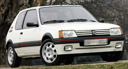 Peugeot 205 1,1 60 LE chiptuning